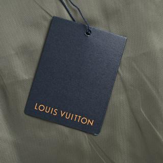 Louis Vuitton Monogram Beaded Hoodie Jacket Olive Green view 11