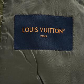 Louis Vuitton Monogram Beaded Hoodie Jacket Olive Green view 12