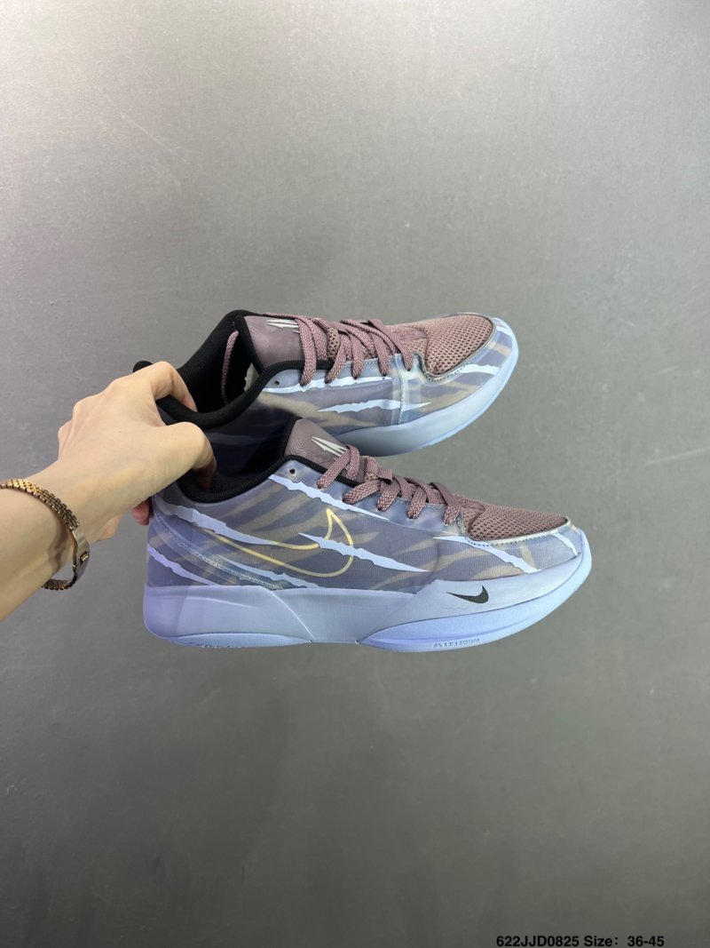 Nike Ja 2 Blue Pink Basketball Shoe view