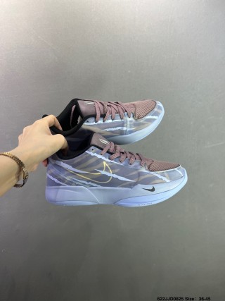 Nike Ja 2 Blue Pink Basketball Shoe view 2