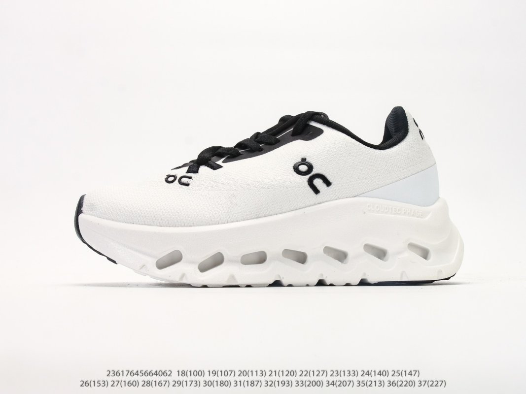 On Cloudtilt Lightweight White Black Kids Running Shoe