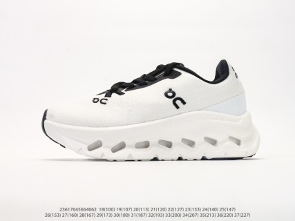 On Cloudtilt Lightweight White Black Kids Running Shoe