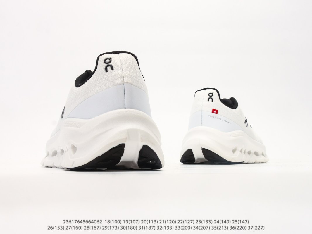On Cloudtilt Lightweight White Black Kids Running Shoe view