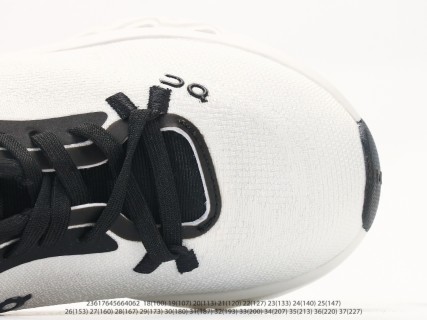 On Cloudtilt Lightweight White Black Kids Running Shoe view 8