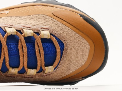 Nike ACG Mountain Fly GTX SE Brown Royal Blue Trail Sneaker view 8