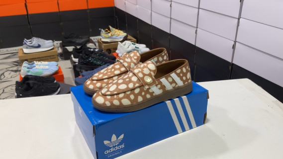 Adidas Handball Spezial Caramel Suede Retro Casual Skate Shoe