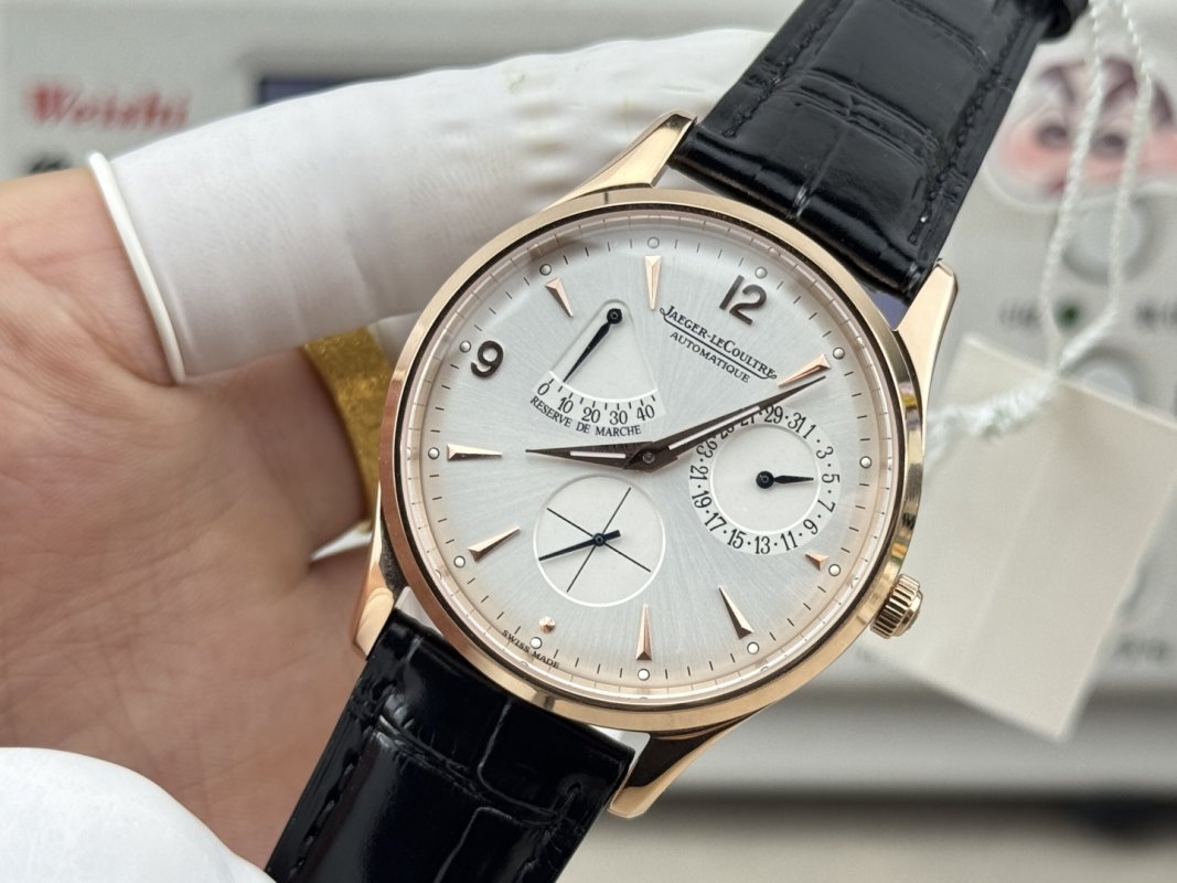 Jaeger-LeCoultre Master Ultra Thin Reserve de Marche 39mm Silver Dial view