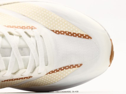 Adidas Adizero Evo SL 2 Marathon Training Running Shoe - Cream/White view 8