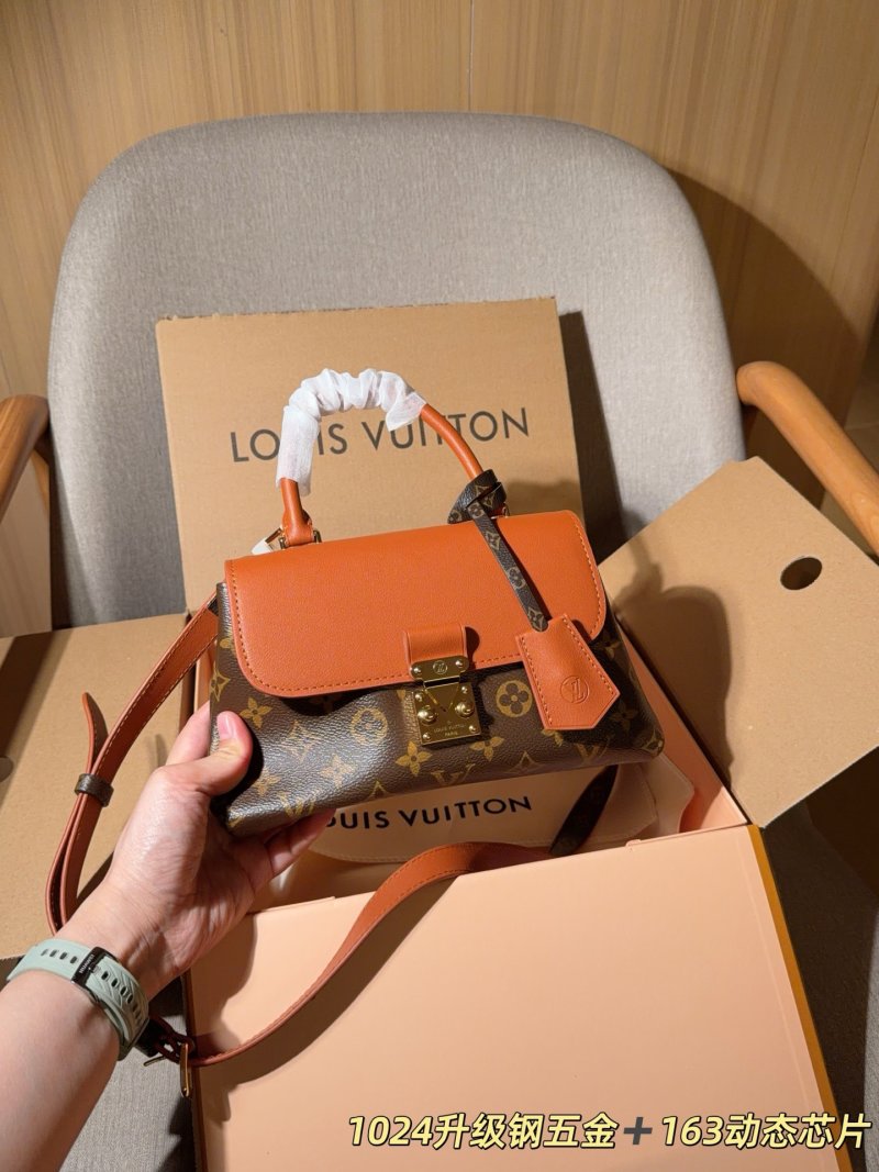 Louis Vuitton Madeleine BB Handbag - Monogram Canvas & Cognac Leather view