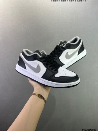 Jordan Air Jordan 1 Low Black White Grey