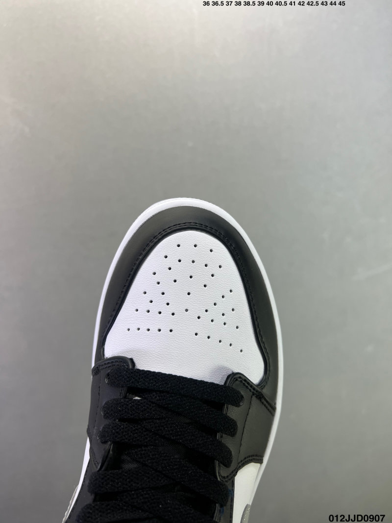 Jordan Air Jordan 1 Low Black White Grey view