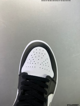 Jordan Air Jordan 1 Low Black White Grey view 7