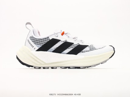 Adidas Terrex Freehiker 3 Low GTX White Black Hiking Shoe view 2