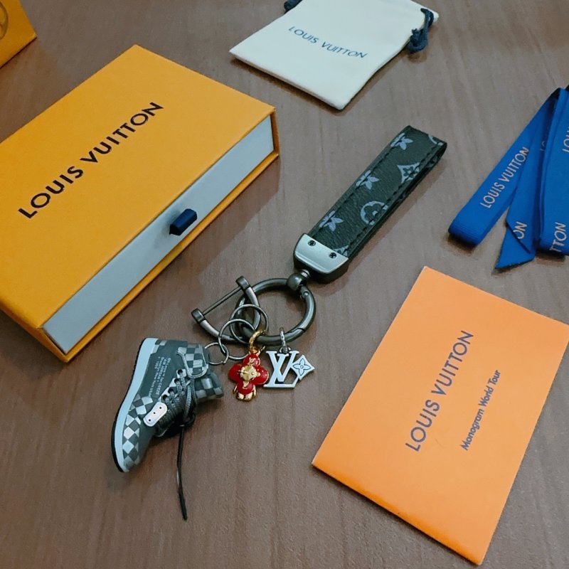 Louis Vuitton Monogram Anger Forest Keychain Bag Charm Replica