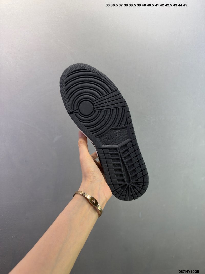 Jordan Air Jordan 1 Low Black Cream Custom Colorway view