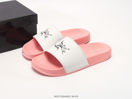 Arc'teryx Slide Pink White Black Logo UA Replica view 7