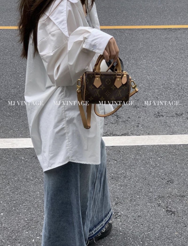 Louis Vuitton Nano Speedy Monogram Canvas Mini Bag view