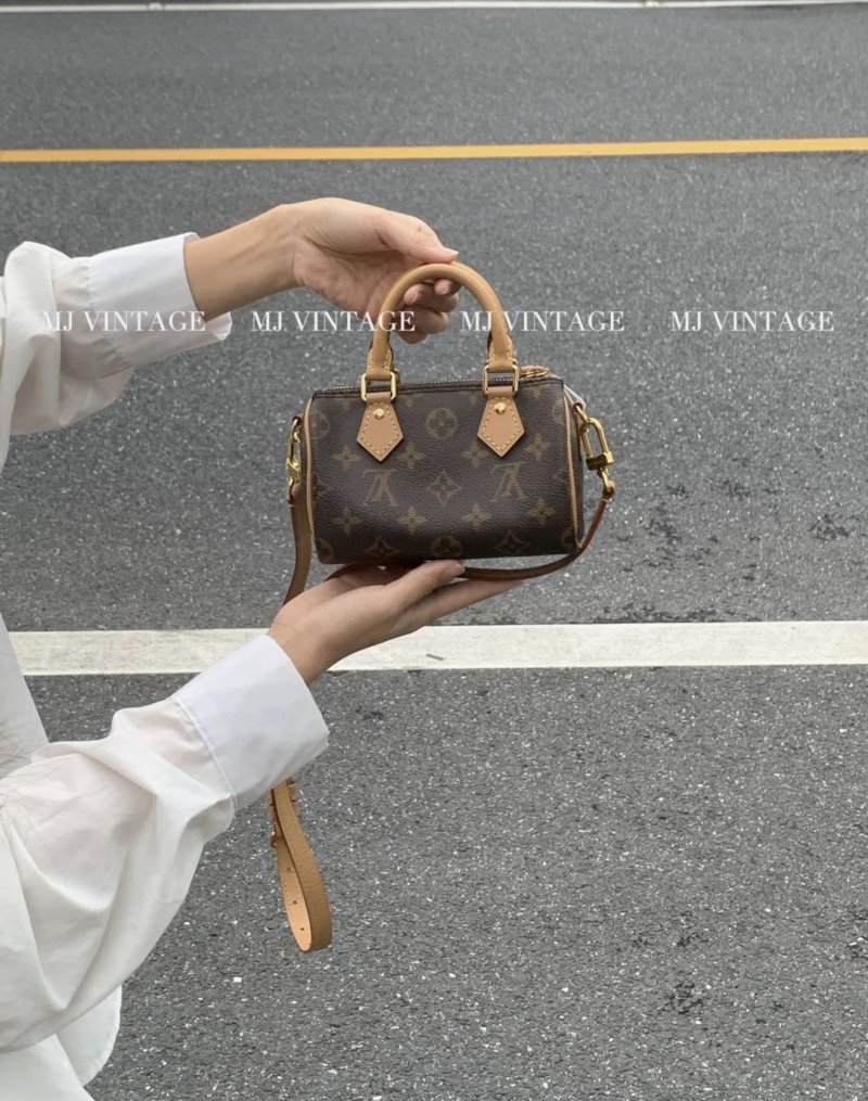 Louis Vuitton Nano Speedy Monogram Canvas Mini Bag view