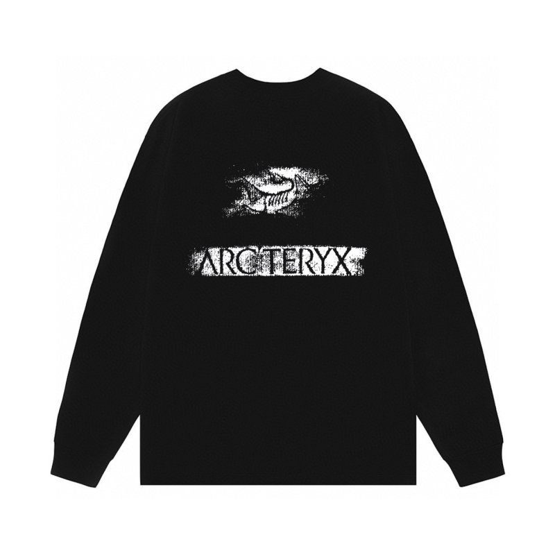 Arc'teryx Logo Print Long Sleeve T-Shirt Black view
