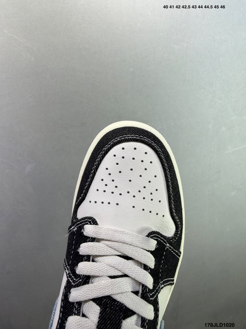 Jordan Air Jordan 1 Low Black White University Blue view