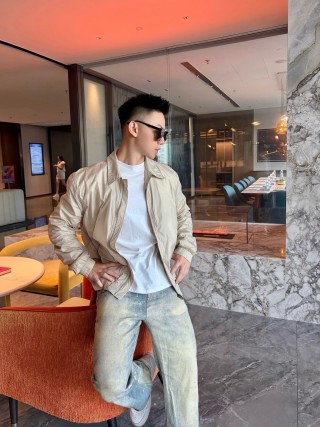 Acne Studios Stockholm 1996 Windbreaker White view 2