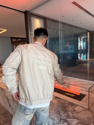 Acne Studios Stockholm 1996 Windbreaker White view 6