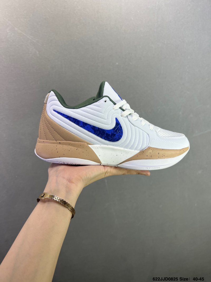Nike Ja 2 Blue Purple White Gold Basketball Shoe view