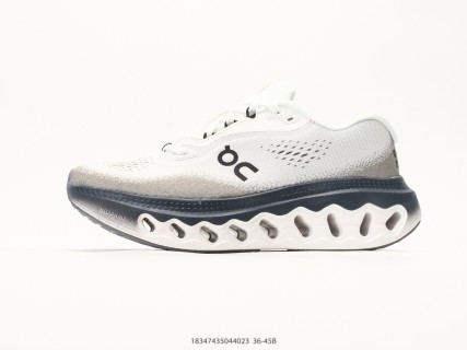 On Cloudmonster 3 White Navy Low-Top Running Shoe