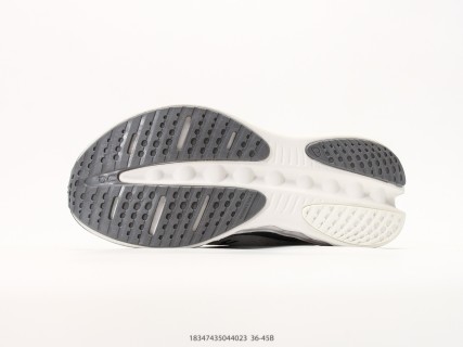 On Cloudmonster 3 White Navy Low-Top Running Shoe view 4