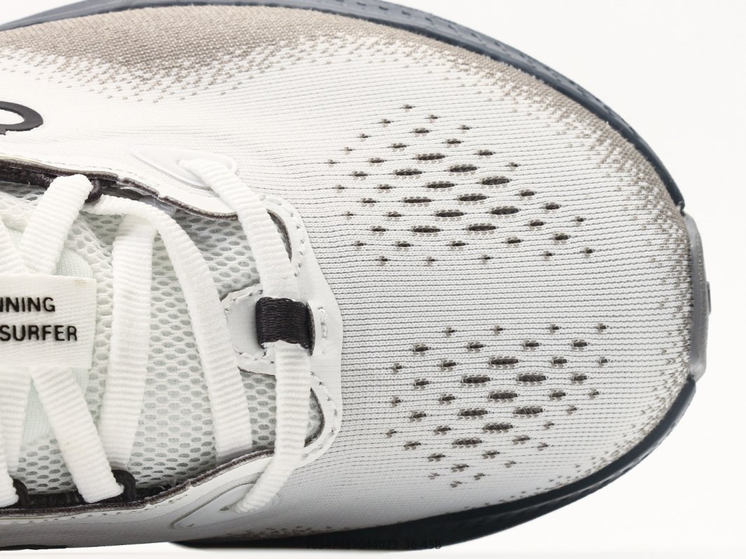 On Cloudmonster 3 White Navy Low-Top Running Shoe view