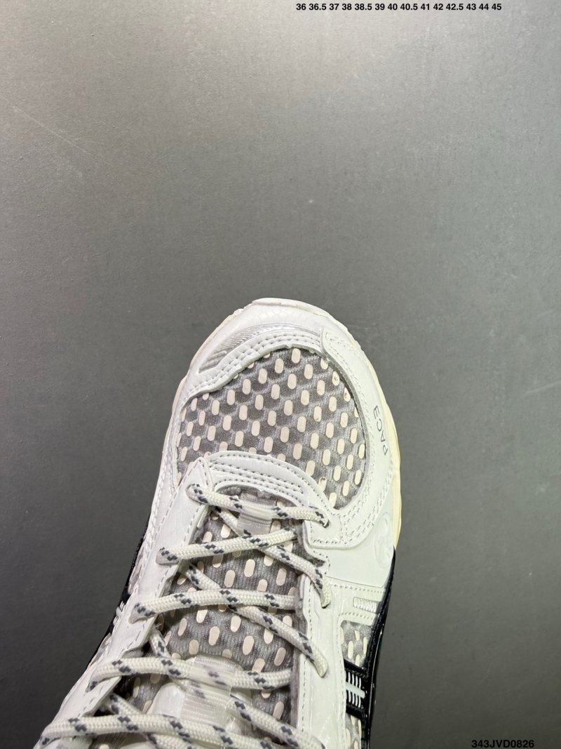 Asics Gel-Kayano 12.1 White Black Yellow UA Replica view