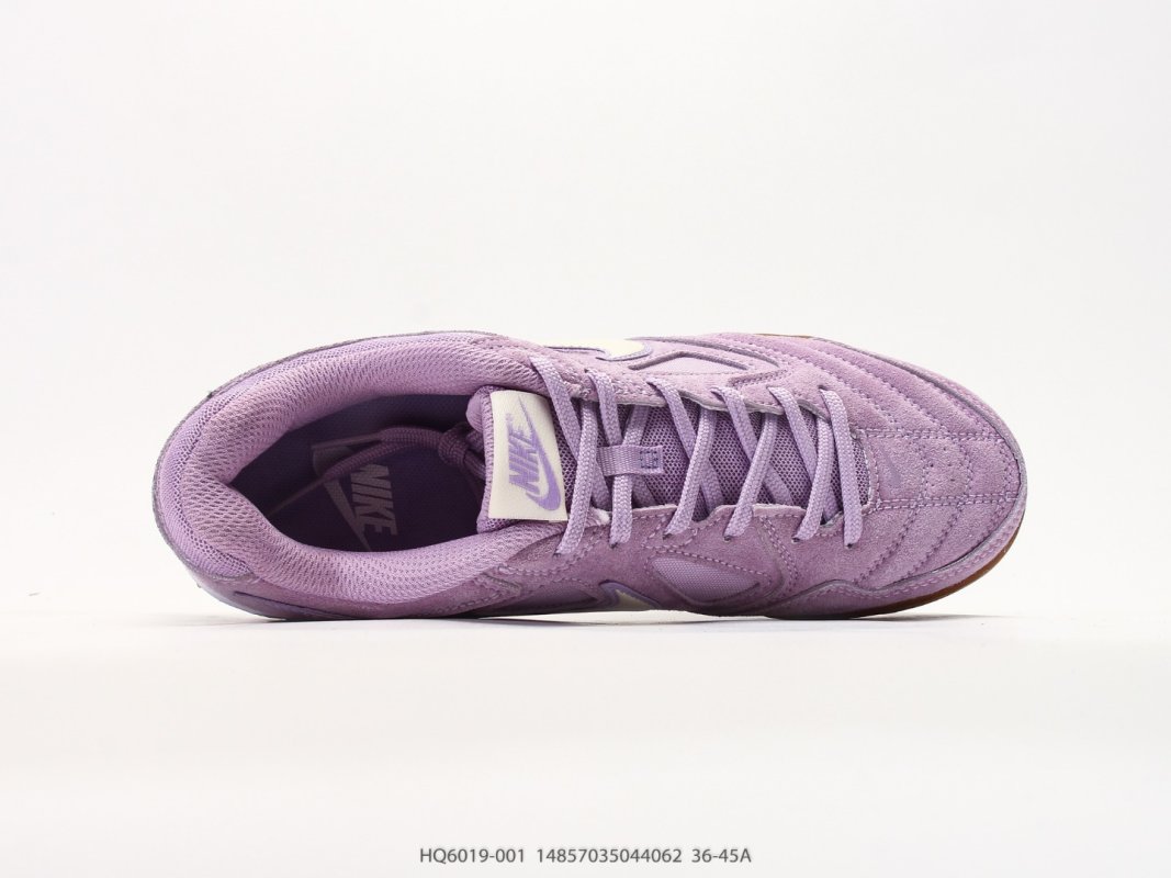 Nike SB Gato Supreme Lavender White Gum IC Soccer Shoe Rep view