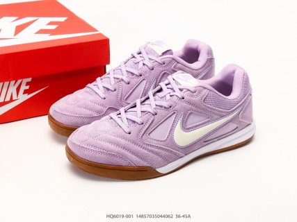 Nike SB Gato Supreme Lavender White Gum IC Soccer Shoe Rep view 9