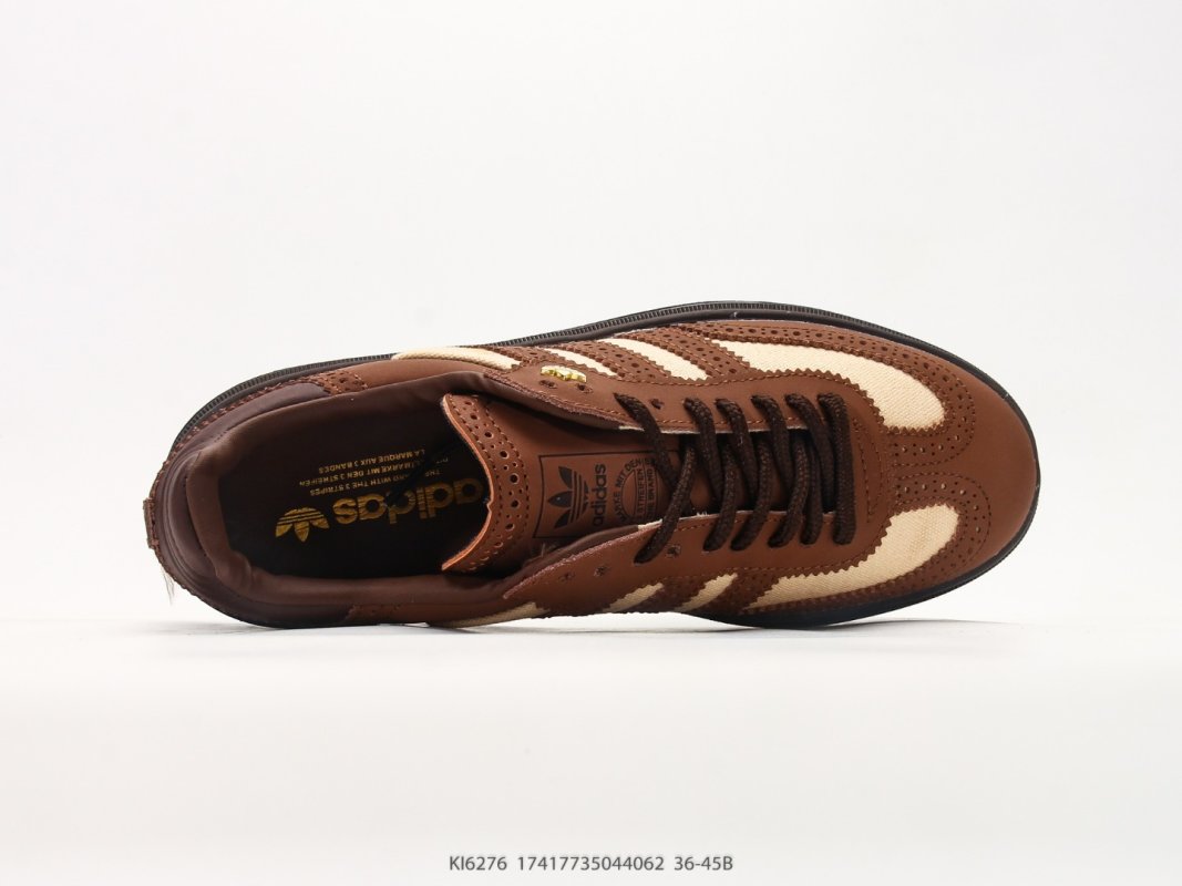 Adidas Samba WTR Brown Cream Black Replica Sneaker view