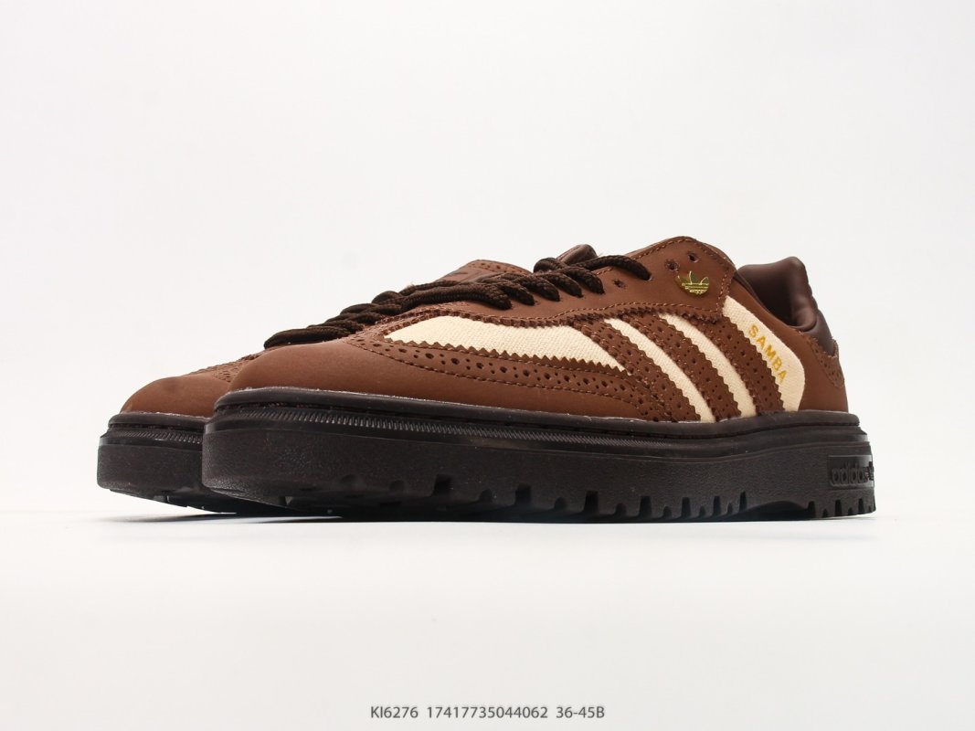 Adidas Samba WTR Brown Cream Black Replica Sneaker view