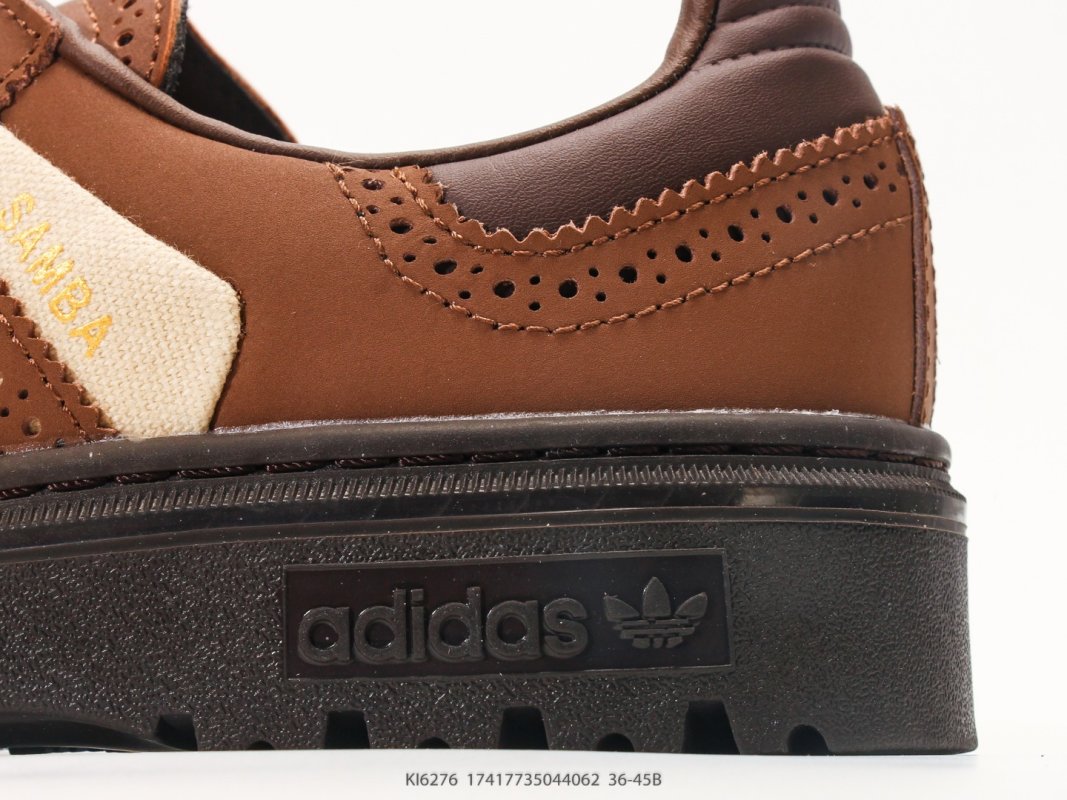 Adidas Samba WTR Brown Cream Black Replica Sneaker view