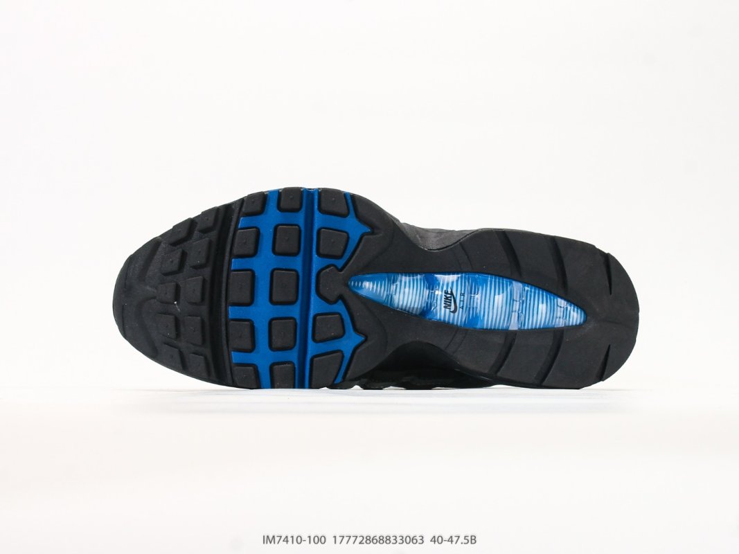 Nike Air Max 95 OG White Black Blue Replica Sneaker view