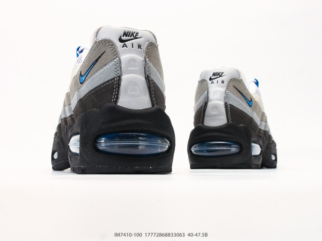 Nike Air Max 95 OG White Black Blue Replica Sneaker view