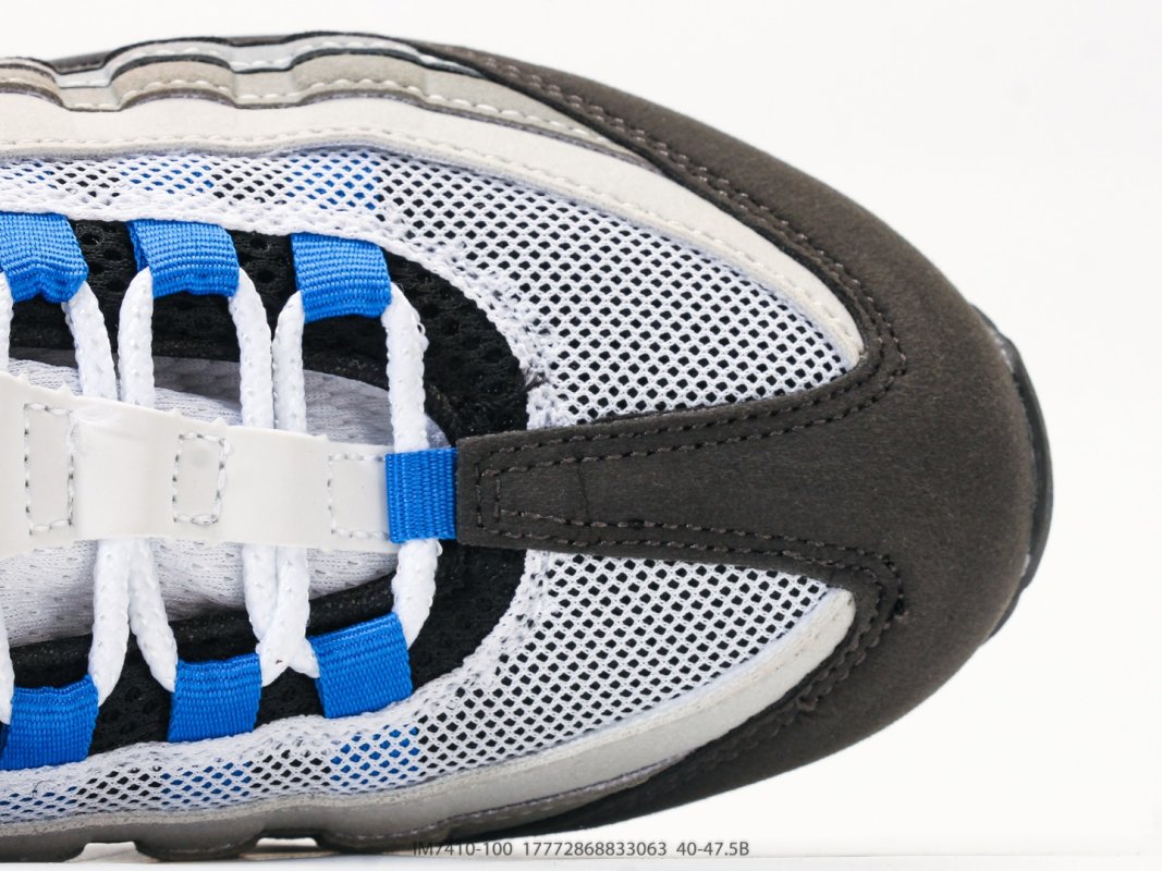 Nike Air Max 95 OG White Black Blue Replica Sneaker view