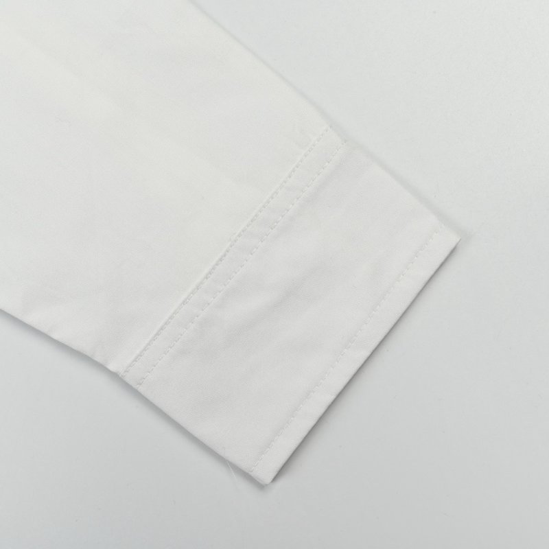 Loewe Pocket Logo Embroidery Cotton Shirt White view