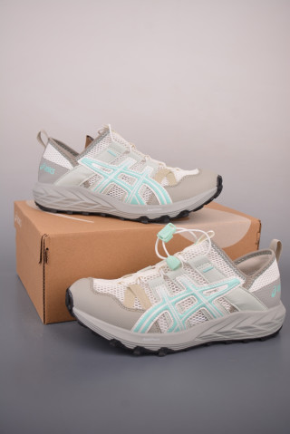 Asics Gel-Sonoma TR Trail Running Shoe White Orange Blue view 3
