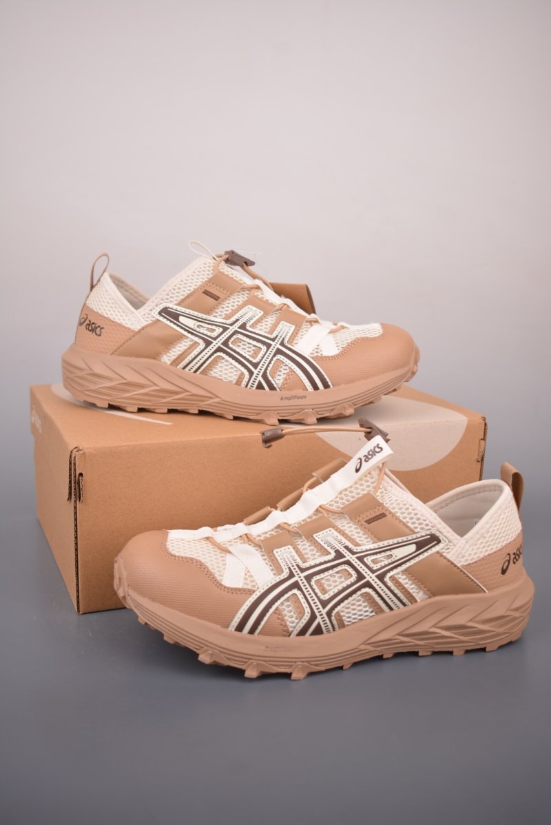 Asics Gel-Sonoma TR Trail Running Shoe White Orange Blue view