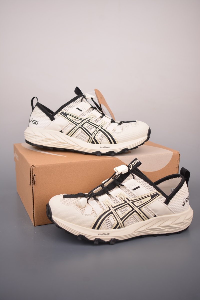 Asics Gel-Sonoma TR Trail Running Shoe White Orange Blue view