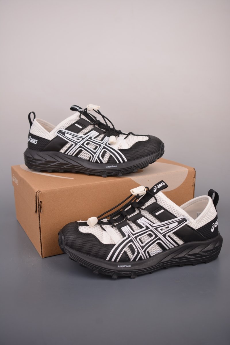 Asics Gel-Sonoma TR Trail Running Shoe White Orange Blue view