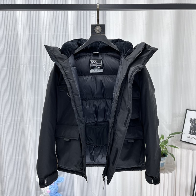 The North Face Summit Series Black Down Parka Replica view