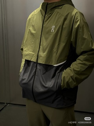 Nike Windrunner Jacket Olive Black Color Block UA Rep view 2
