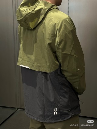 Nike Windrunner Jacket Olive Black Color Block UA Rep view 3