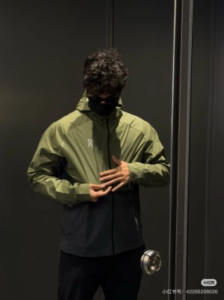 Nike Windrunner Jacket Olive Black Color Block UA Rep view 8