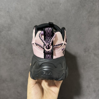 FILA Cat Claw 5.0 Low Top Dad Shoe Pink Black view 5
