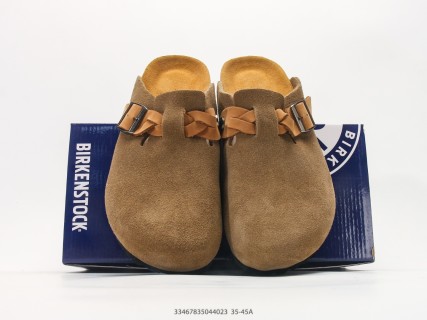 Birkenstock Milano UA Suede Clog - Tobacco Brown